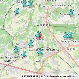 Mappa Via Garibaldi, 25050 Passirano BS, Italia (2.77)