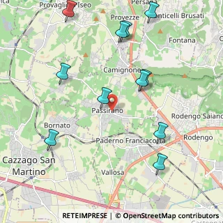 Mappa 25050 Passirano BS, Italia (2.37)