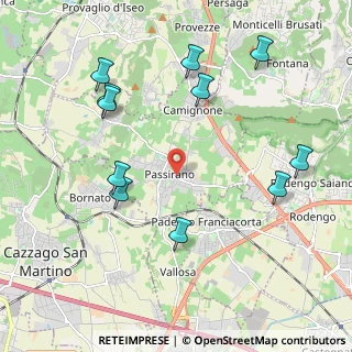 Mappa Via Garibaldi, 25050 Passirano BS, Italia (2.28182)