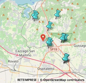 Mappa 25050 Passirano BS, Italia (3.705)