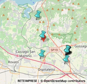 Mappa 25050 Passirano BS, Italia (4.13364)