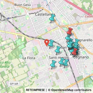 Mappa Via S. Gerolamo Emiliani, 20025 Legnano MI, Italia (1.0955)