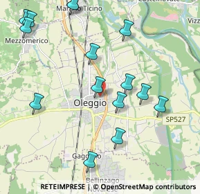 Mappa Via Vecchia Circonvallazione, 28047 Oleggio NO, Italia (2.36667)