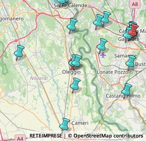 Mappa Via Vecchia Circonvallazione, 28047 Oleggio NO, Italia (10.577)