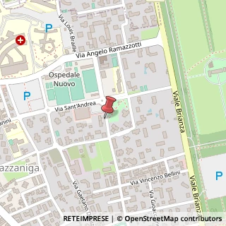Mappa Via Lissoni, 5, 20900 Monza, Monza e Brianza (Lombardia)