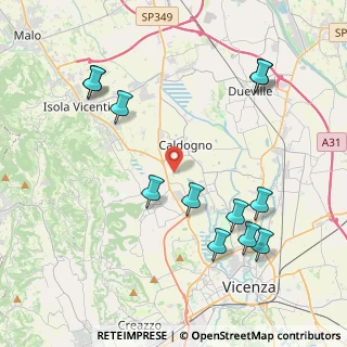 Mappa Via S. Cristoforo, 36030 Motta VI, Italia (4.63)