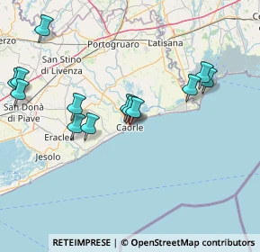 Mappa Rio Terrà delle Botteghe, 30021 Caorle VE, Italia (15.97846)