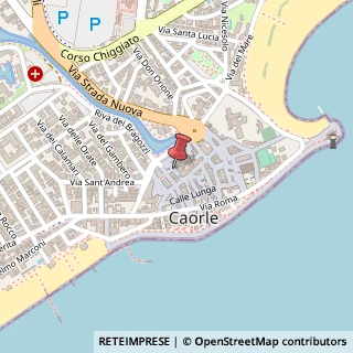 Mappa Calle Squero, 8, 30021 Caorle, Venezia (Veneto)