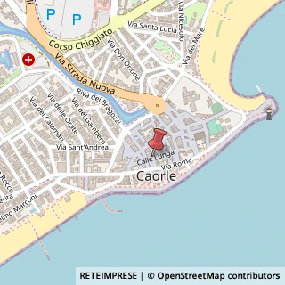 Mappa Calle Lunga, 11, 30021 Caorle, Venezia (Veneto)