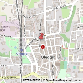 Mappa Via del Moro, 10, 28047 Oleggio, Novara (Piemonte)
