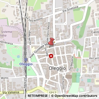 Mappa Via del Moro, 14, 28047 Oleggio, Novara (Piemonte)