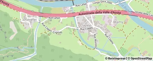 Mappa Donnas
