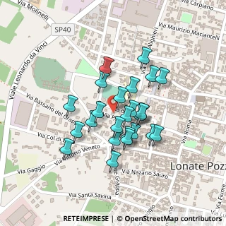 Mappa Via dei Mille, 21015 Lonate Pozzolo VA, Italia (0.16)