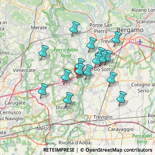 Mappa Via Guglielmo Marconi, 20056 Trezzo sull'Adda MI, Italia (6.1)