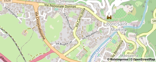 Mappa Aoste