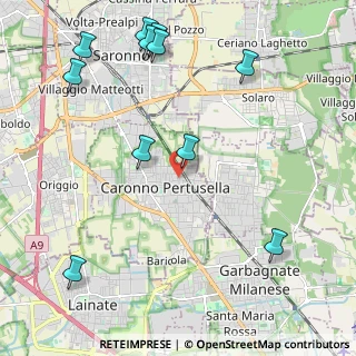 Mappa Via Arno, 21042 Caronno Pertusella VA, Italia (2.67273)