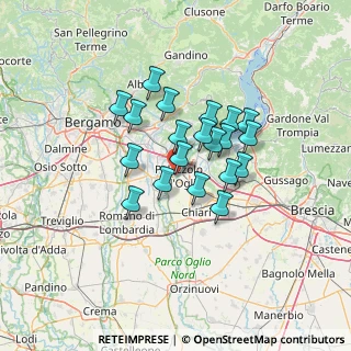 Mappa Via Piave, 25036 Palazzolo sull'Oglio BS, Italia (9.994)