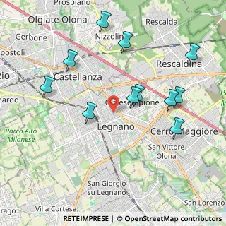 Mappa Via Felice Musazzi, 20025 Legnano MI, Italia (2.10818)