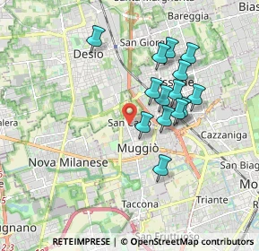 Mappa Via Redipuglia, 20835 Muggiò MB, Italia (1.54)