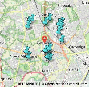 Mappa Via Redipuglia, 20835 Muggiò MB, Italia (1.644)