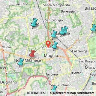 Mappa Via Redipuglia, 20835 Muggiò MB, Italia (2.40909)
