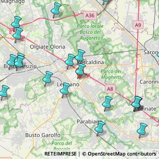 Mappa Via Pasteur, 20025 Legnano MI, Italia (6.0675)