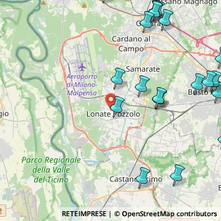 Mappa Via Guglielmo Oberdan, 21015 Lonate Pozzolo VA, Italia (6.384)