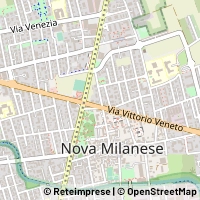 Karte Nova Milanese