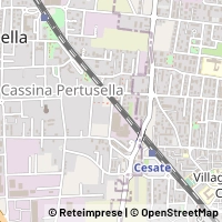 Mapa Caronno Pertusella