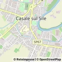 Kaart Casale sul Sile