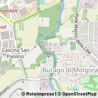 지도 Burago di Molgora