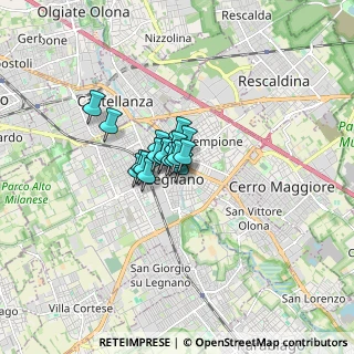 Mappa Via Bernardino Luini, 20025 Legnano MI, Italia (0.69778)