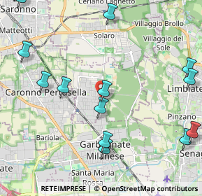 Mappa Via Carlo Romanò, 20031 Cesate MI, Italia (2.94333)