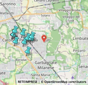 Mappa Via Carlo Romanò, 20031 Cesate MI, Italia (2.105)