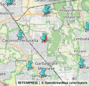 Mappa Via Carlo Romanò, 20031 Cesate MI, Italia (3.05)