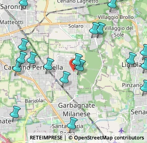 Mappa Via Carlo Romanò, 20031 Cesate MI, Italia (2.74)