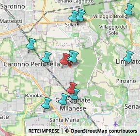 Mappa Via Carlo Romanò, 20031 Cesate MI, Italia (1.97571)