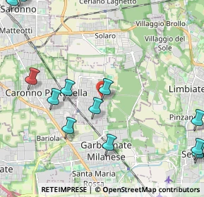 Mappa Via Carlo Romanò, 20031 Cesate MI, Italia (2.98643)