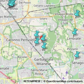 Mappa Via Carlo Romanò, 20031 Cesate MI, Italia (3.1375)