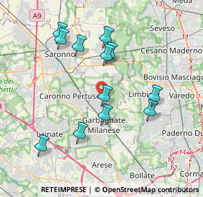 Mappa Via Carlo Romanò, 20031 Cesate MI, Italia (3.6575)