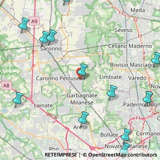 Mappa Via Carlo Romanò, 20031 Cesate MI, Italia (6.37)