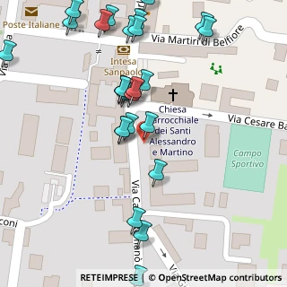 Mappa Via Carlo Romanò, 20031 Cesate MI, Italia (0.05556)