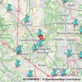 Mappa 20020 Cesate MI, Italia (6.71667)