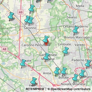 Mappa 20020 Cesate MI, Italia (6.5735)