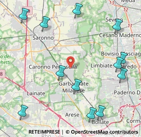 Mappa 20031 Cesate MI, Italia (5.45167)