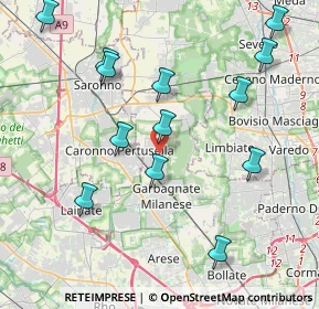 Mappa 20031 Cesate MI, Italia (4.41385)