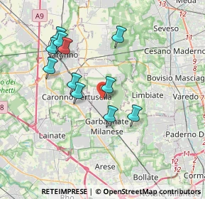 Mappa 20031 Cesate MI, Italia (3.43091)
