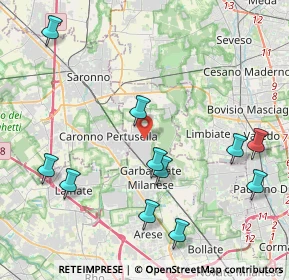 Mappa 20031 Cesate MI, Italia (4.76455)