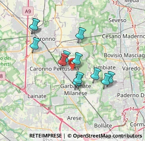 Mappa 20031 Cesate MI, Italia (3.03167)