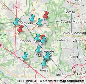 Mappa 20031 Cesate MI, Italia (3.50667)
